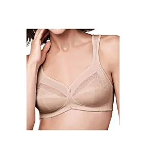 Amoena Women's Isadora Wire-Free Full Figure Bra, Nude, 36DDD