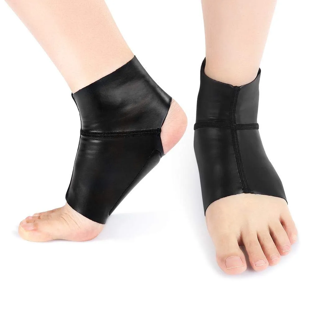Ankle Protector,Arch Support Brace with Ankle Protector, Compression Socks Cloth with Gel Inserts, Orthotic Insole Cushion, Plantar Fasciitis, Heel, Ankle or Arch Pain Relief 1 Pair