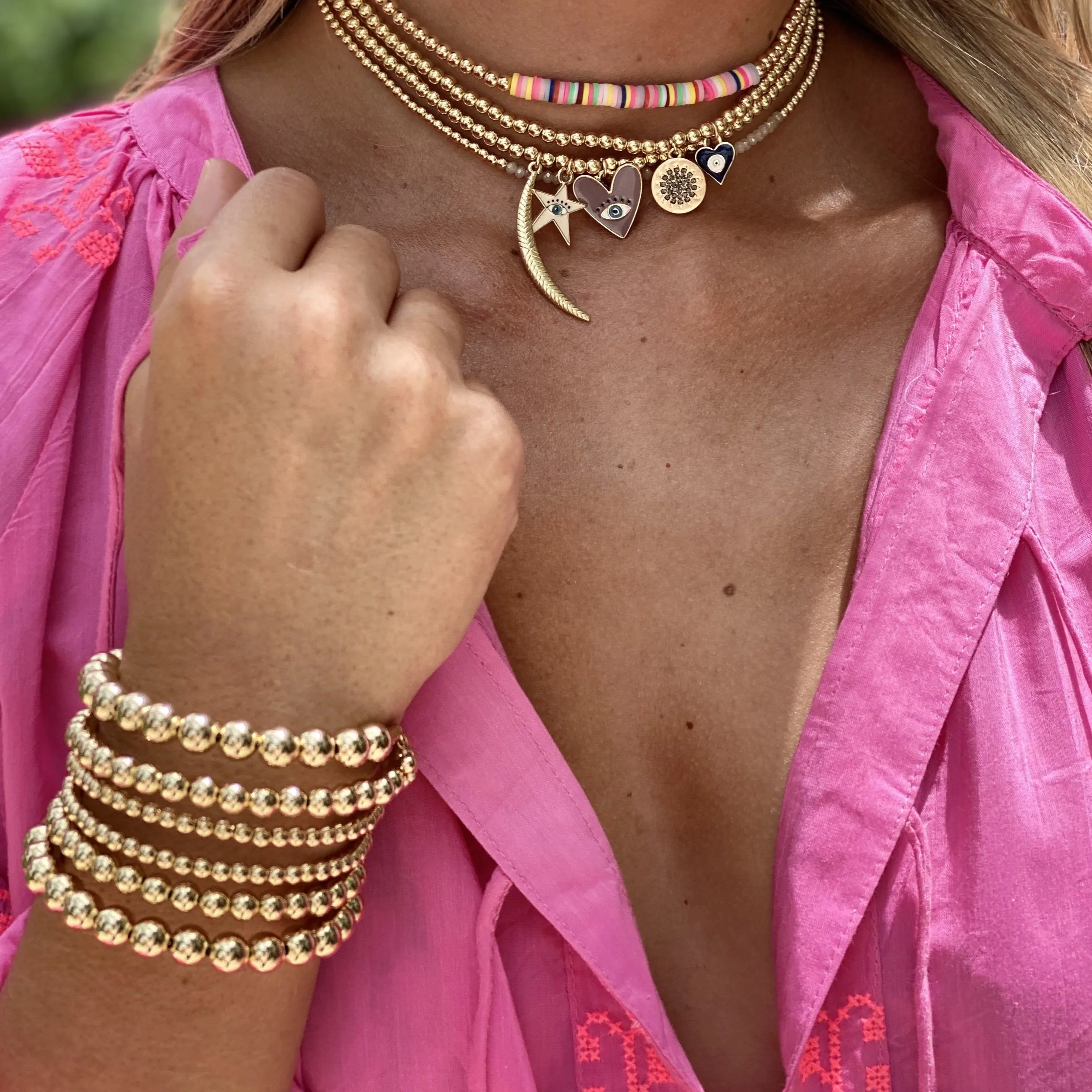 Beaded Wrap Bracelet