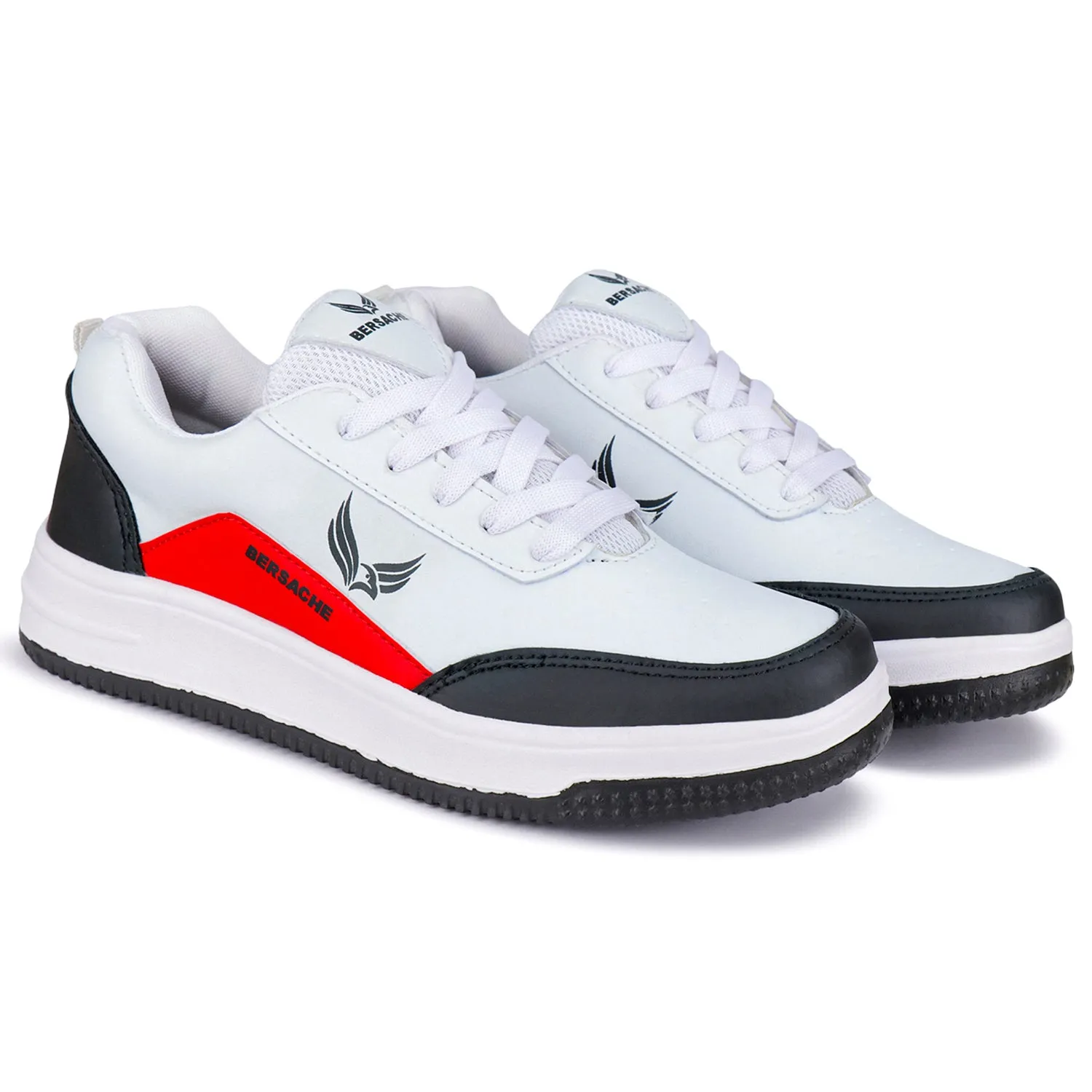 Bersache Sneaker, Loafers ,Casual with extra comfort sneakers For Men(9115-Red)
