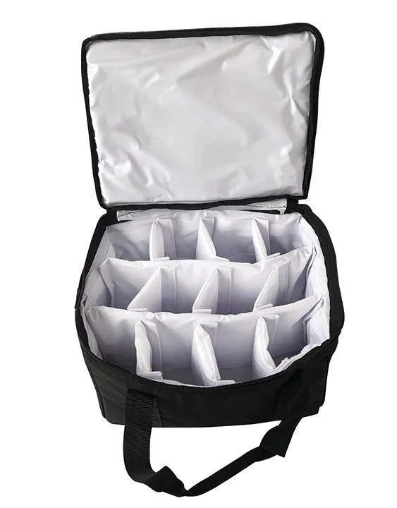 Beverage Hot/Cold Insulated Delivery Bag holds 10 to 12 Cups