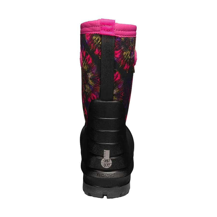 Bogs Kids' Neo-Classic Tie Dye Winter Boots