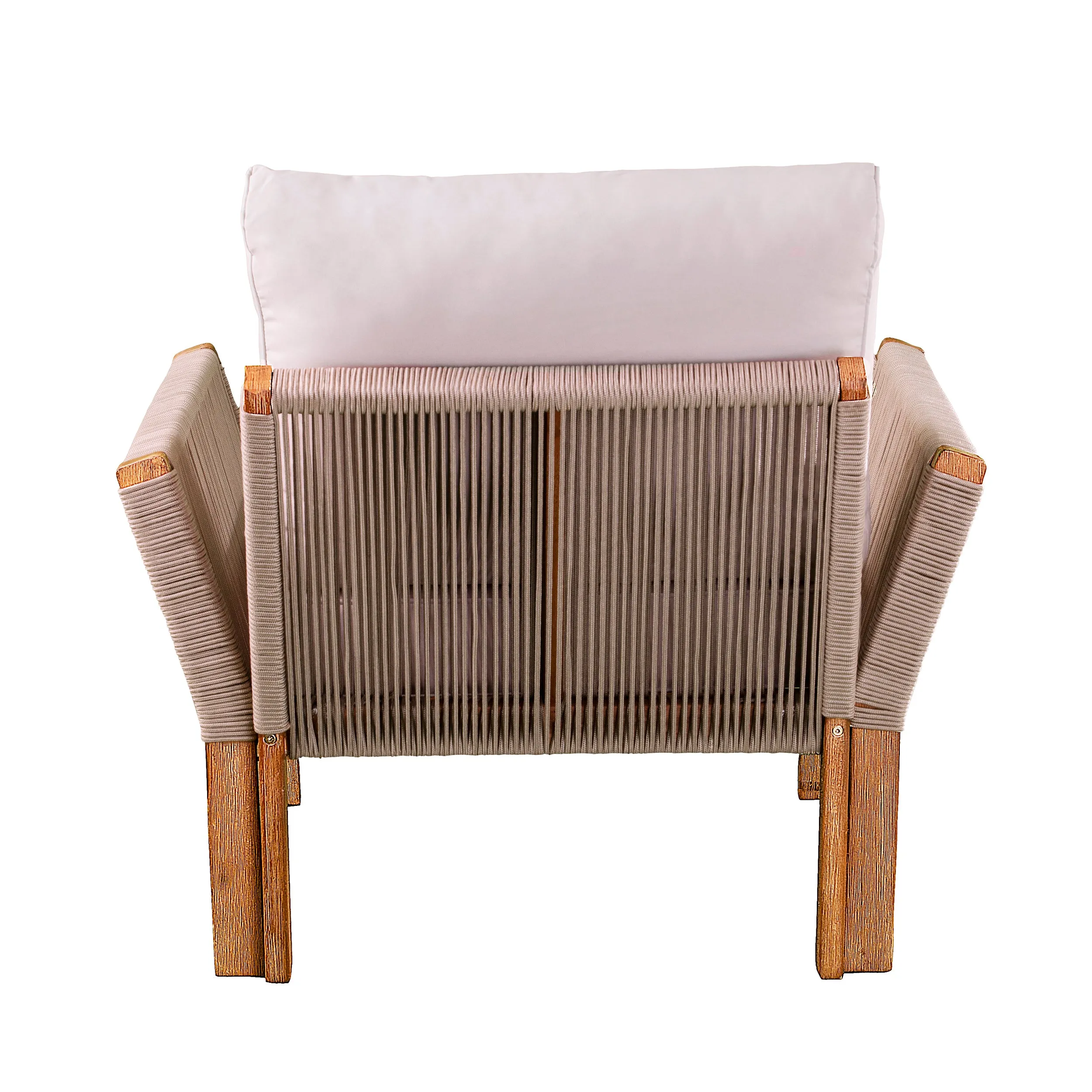Brendina Outdoor Armchair w/ Cushions – 2pc Set