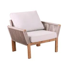 Brendina Outdoor Armchair w/ Cushions – 2pc Set