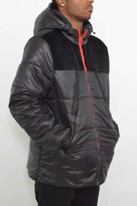 Buff Puffer Coat