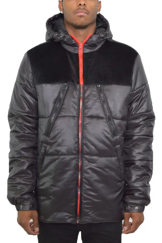 Buff Puffer Coat