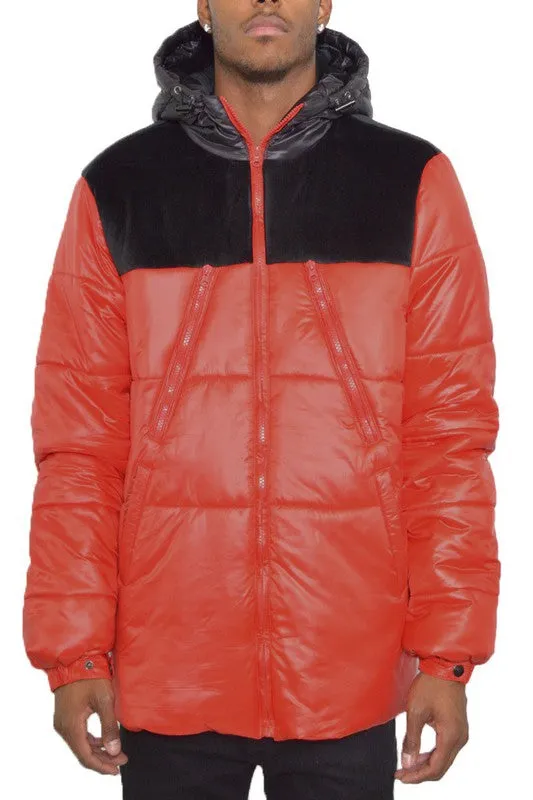 Buff Puffer Coat