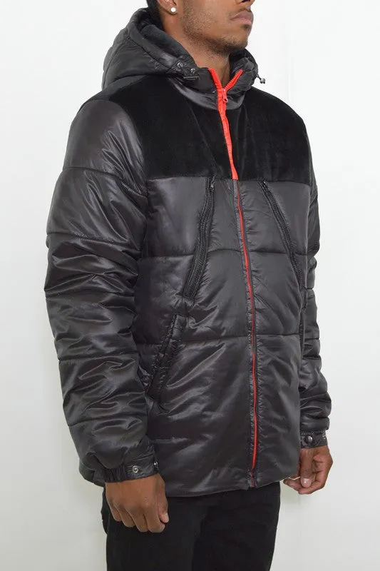 Buff Puffer Coat