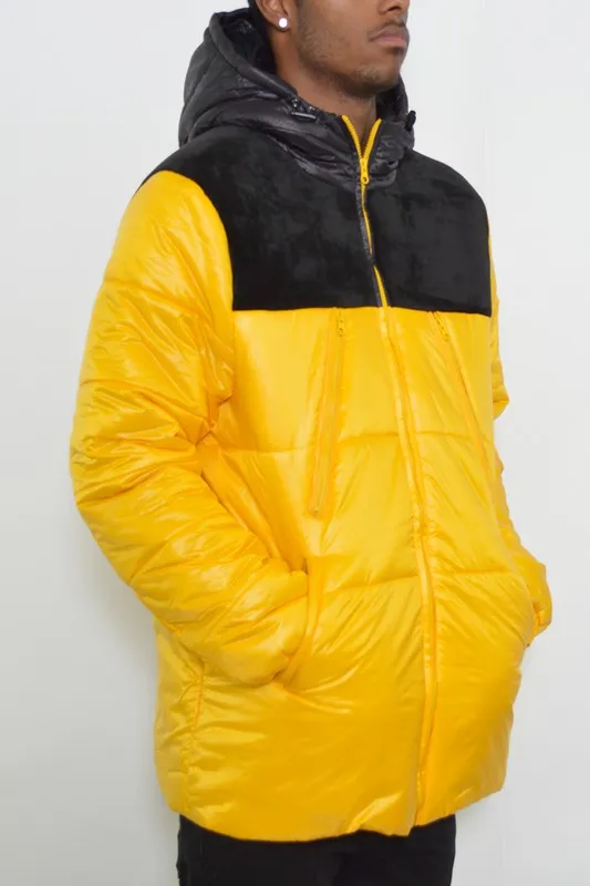 Buff Puffer Coat