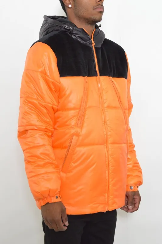 Buff Puffer Coat