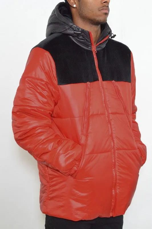 Buff Puffer Coat