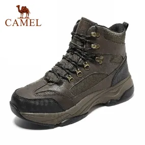 CAMEL Hiking Shoes Waterproof Mountain Boots Men Outdoor Trekking