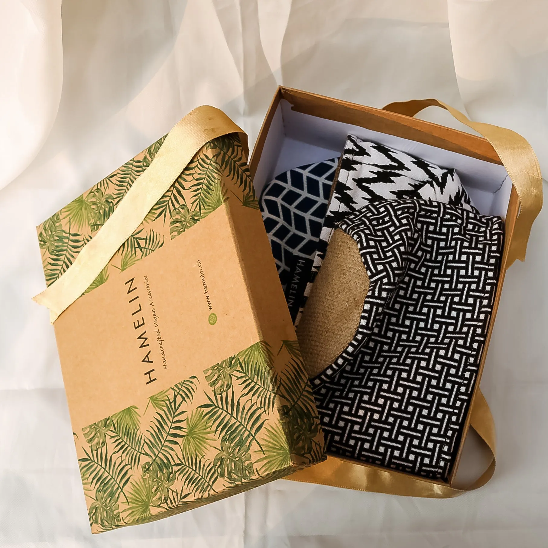 Chic Planter Wraps Mini - Gift set (Indigo)