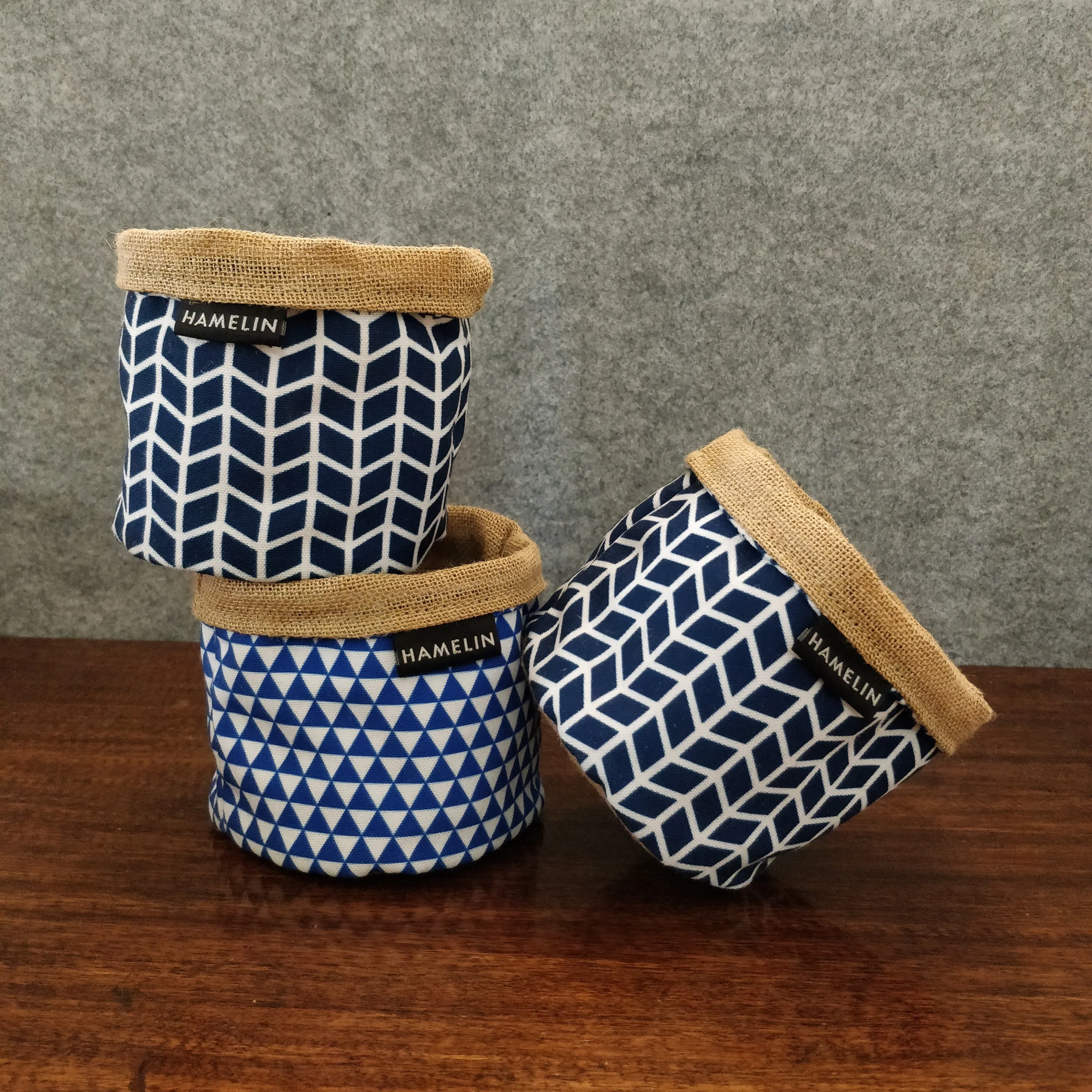 Chic Planter Wraps Mini - Gift set (Indigo)