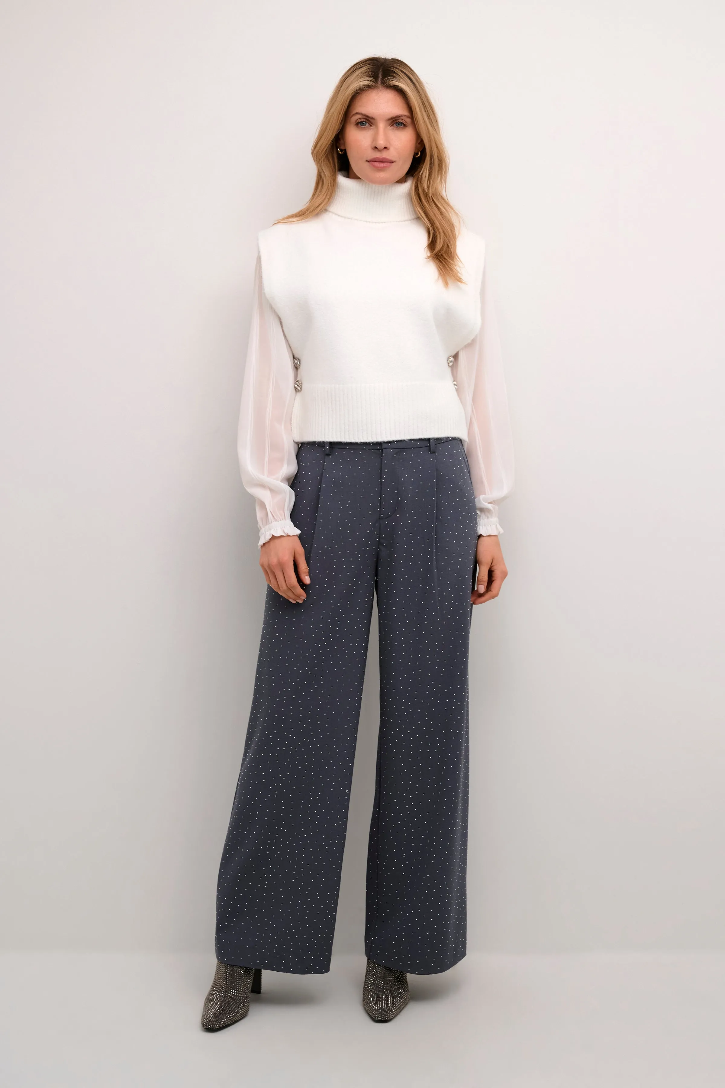 Cream Ginger Knit Slipover