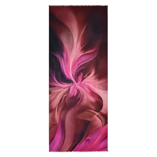 Dupata TREVISO SWIRL ABSTRACT SCARF - Originally $89