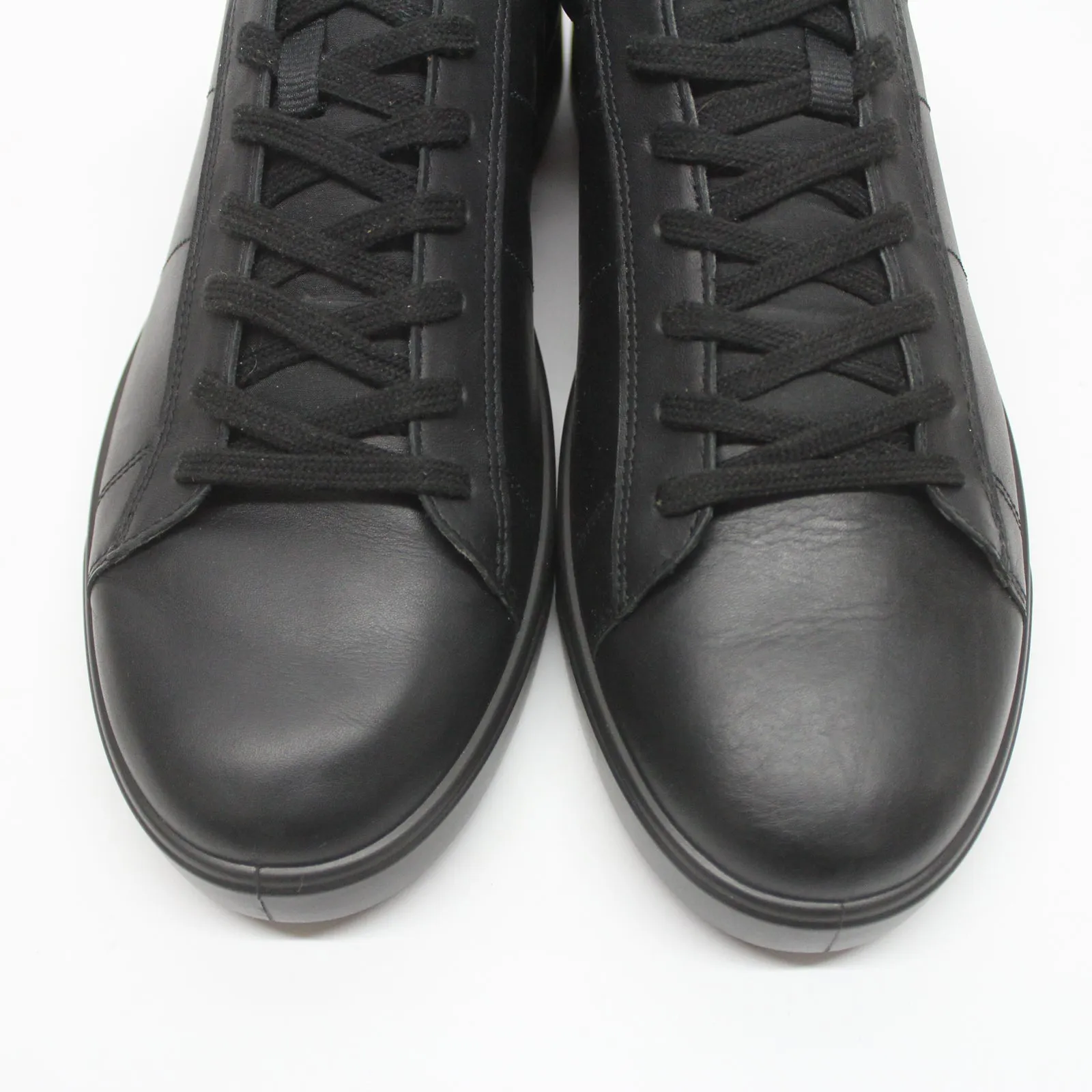 Ecco Street Lite Leather Men's Comfort Trainers - UK 11.5 - US 12-12.5 Men - EU 46