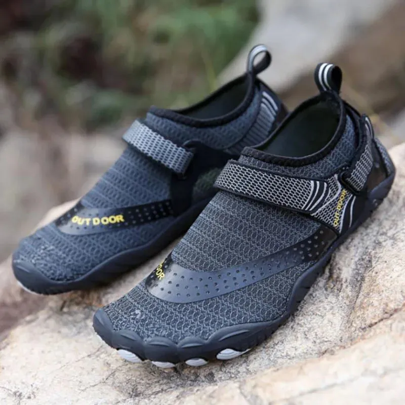 Elastic Quick Dry Aqua Shoes Plus Size Nonslip Water Shoes For Women Men - Breathable Surfing Swimming Beach Sneakers