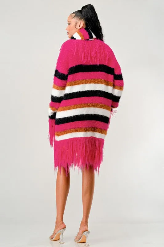 EMFuzzy Striped Sweater
