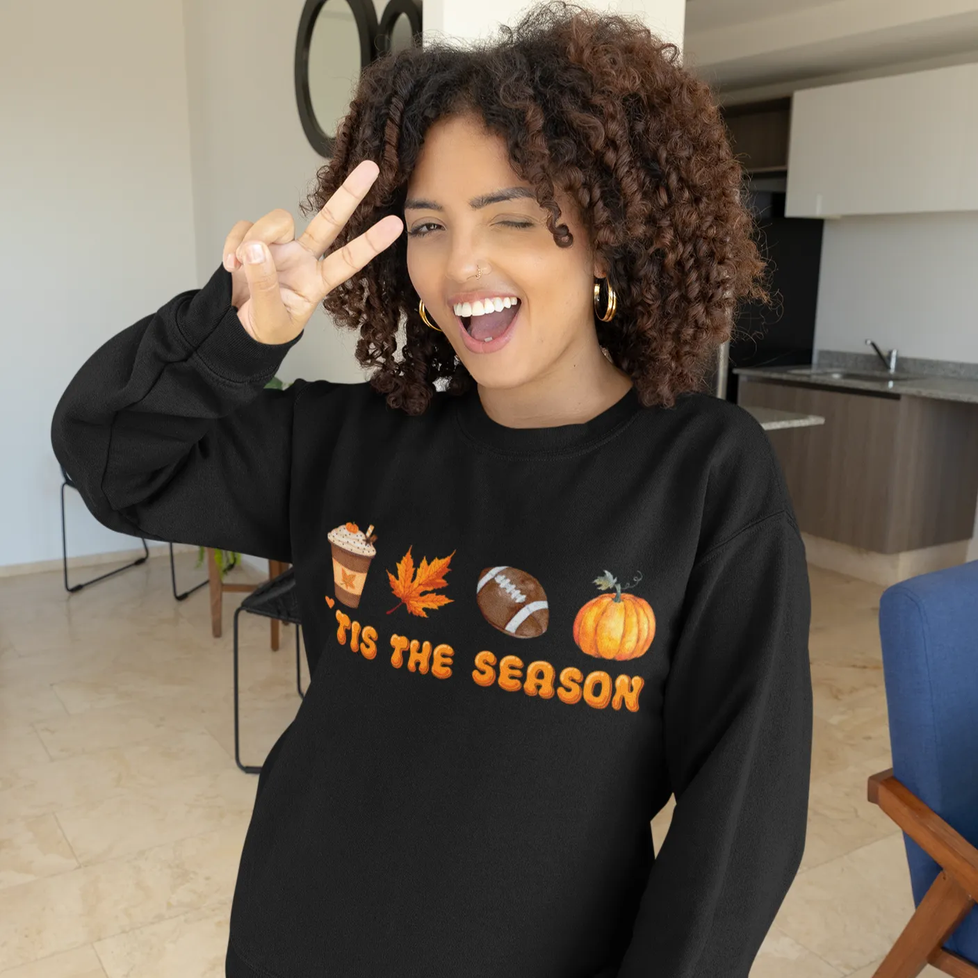 Fall Sweatshirt for Women, Halloween Sweatshirt, Fall Clothing Shirt, Fall Crewneck Sweatshirts, Pumpkin Shirt, Thanksgiving Sweater, Autumn