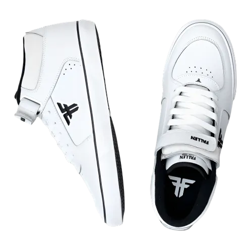 Fallen Shoes Tremont Mid White Black