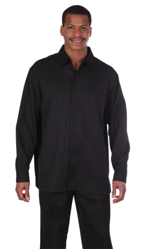 Fortino Landi 2752-BLK Mens Walking Suit