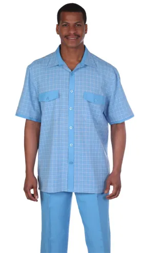 Fortino Landi 2953-BL Mens Walking Suit