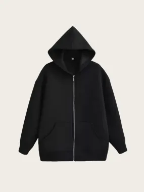 Gaia Oversized Zip-Up Hoodie