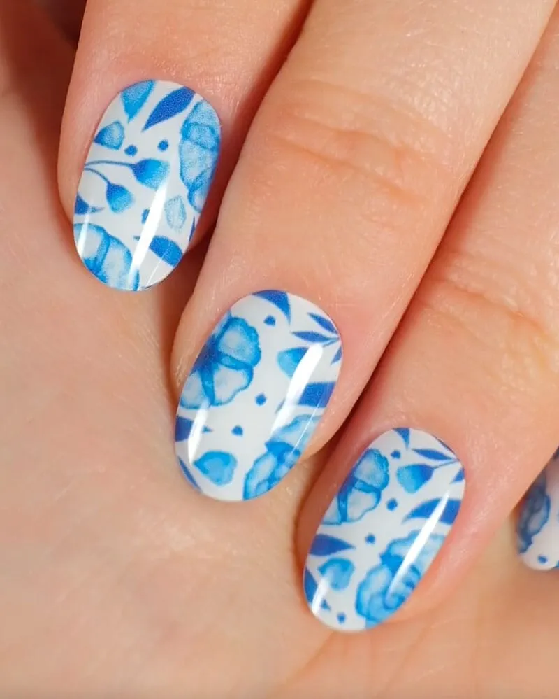 Gel Nail Strip ★ @rebekahxpritchard 04
