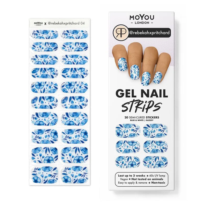 Gel Nail Strip ★ @rebekahxpritchard 04