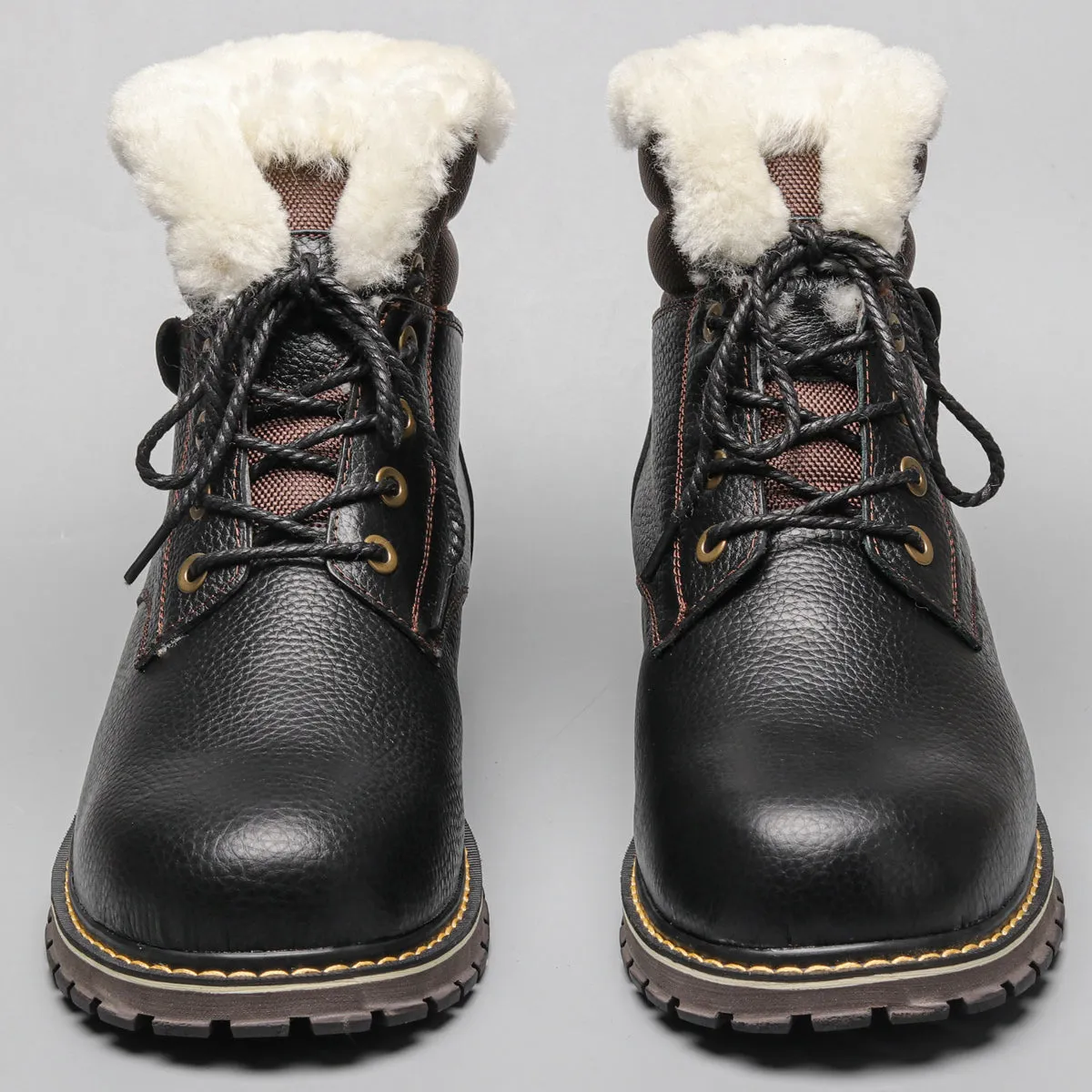 Genuine Leather Winter Boots | Popular Male Apparel and Accessories