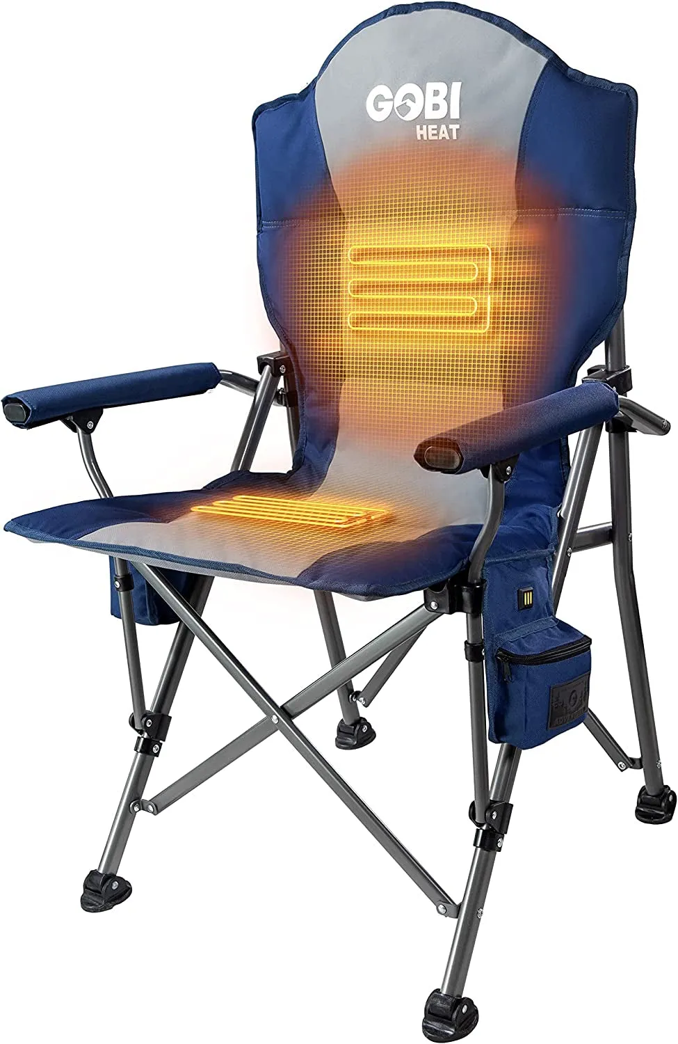 Gobi Heat's Toast Your Tush Terrain Chair - The Ultimate Recliner for Frostbite-Free Adventures with a Side of Warmth!