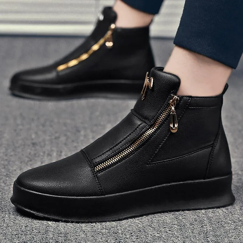 High Top Casual   Ankle Boots