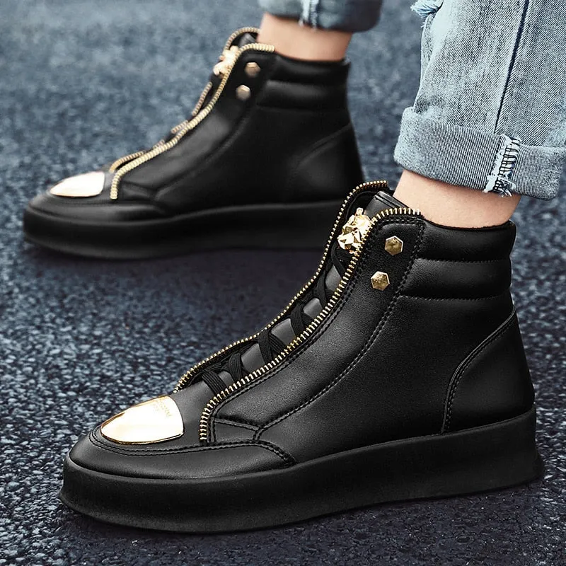 High Top Casual   Ankle Boots
