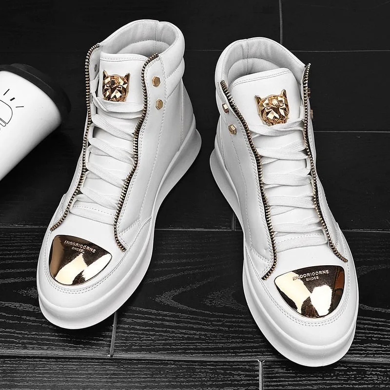 High Top Casual   Ankle Boots