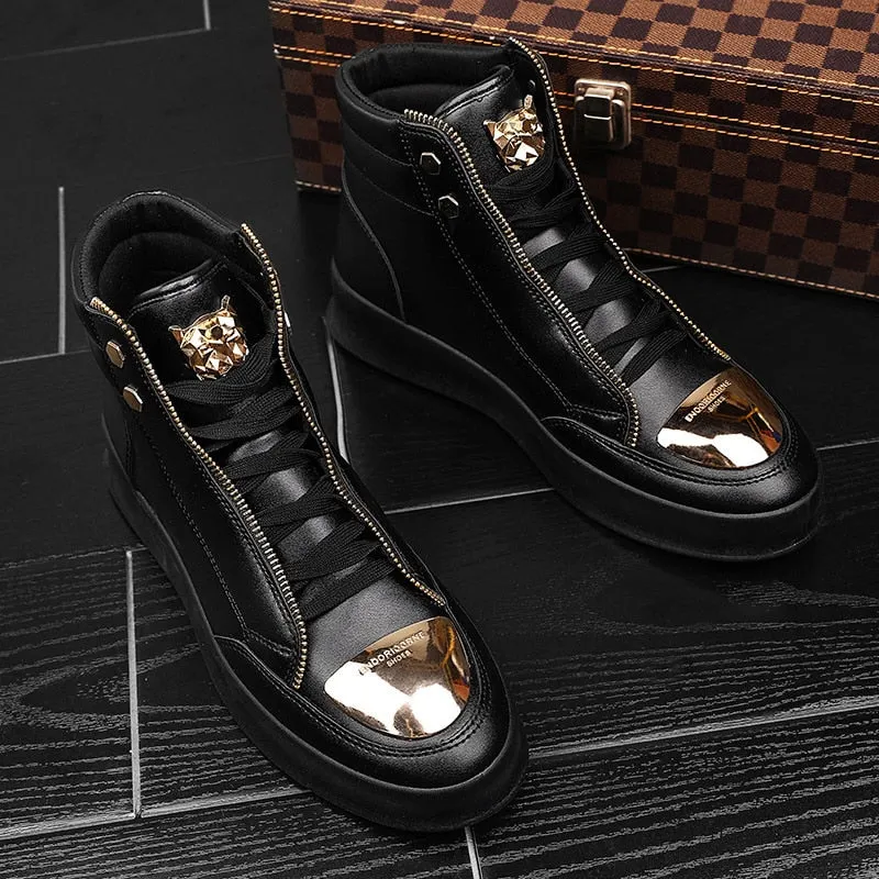 High Top Casual   Ankle Boots