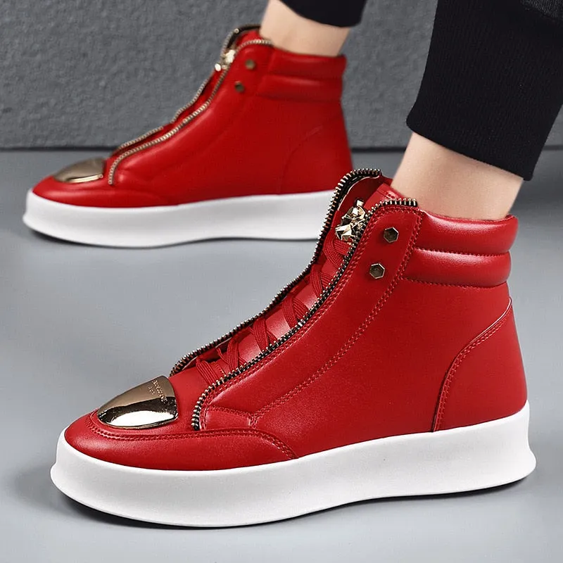 High Top Casual   Ankle Boots