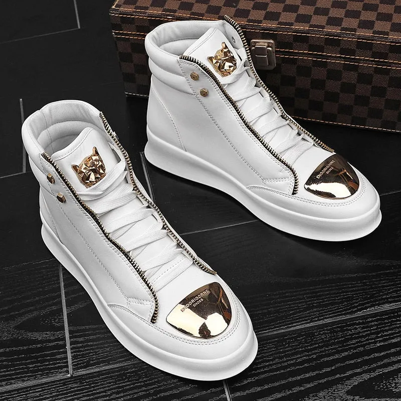 High Top Casual   Ankle Boots