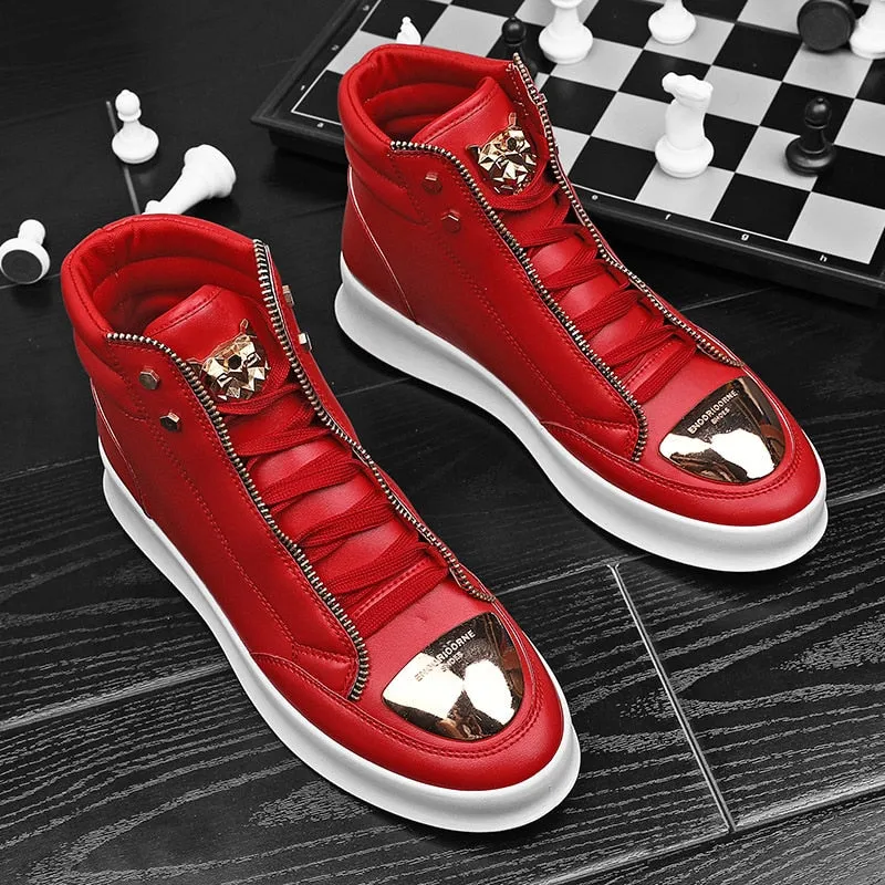 High Top Casual   Ankle Boots