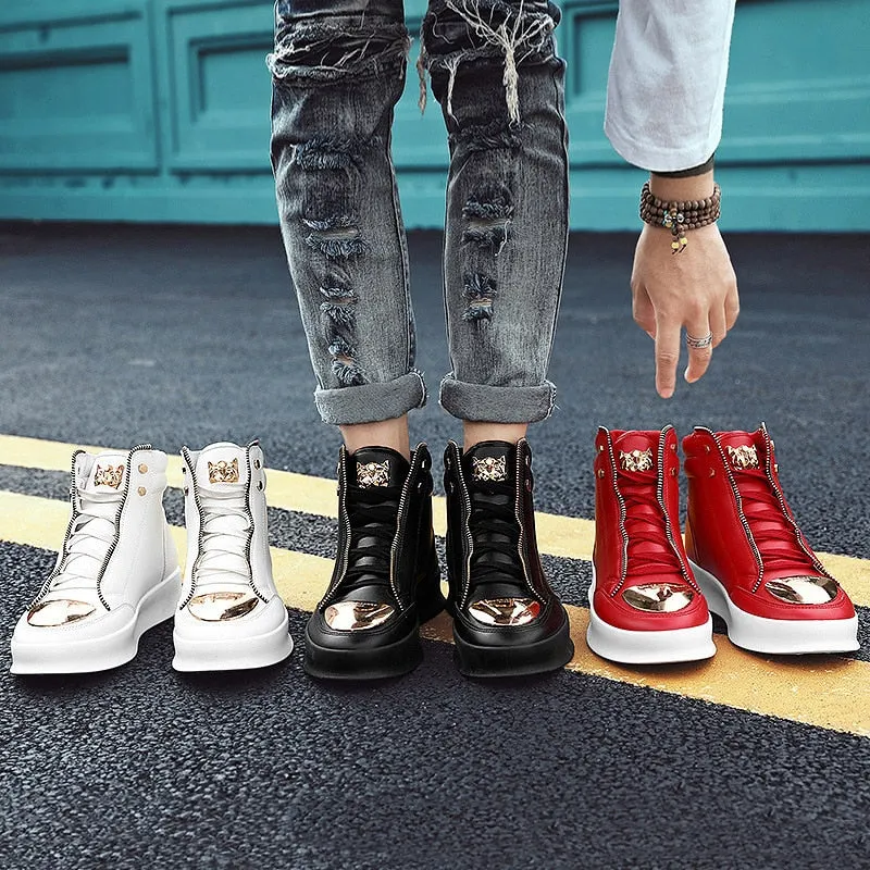 High Top Casual   Ankle Boots