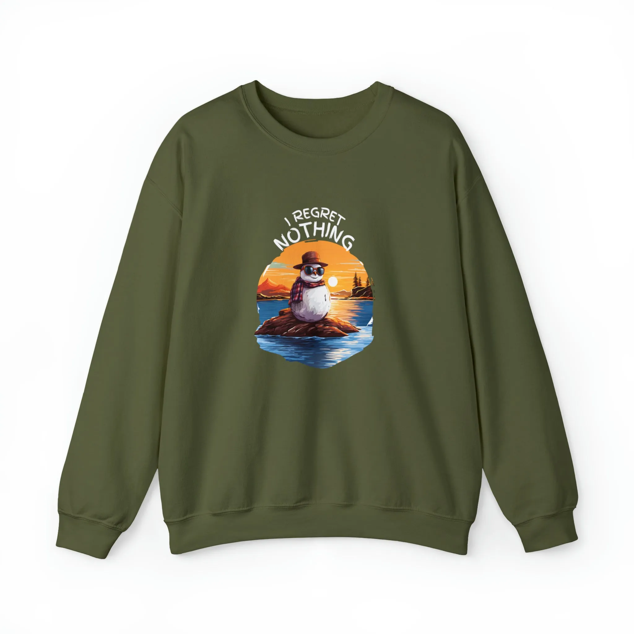 I Regret Nothing Christmas Sweatshirt, Merry Christmas Sweatshirt, Christmas Sweatshirt, Cute Winter Sweatshirt, Xmas Santa, Christmas Gift