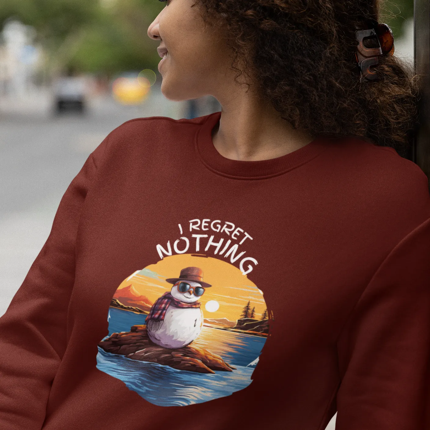 I Regret Nothing Christmas Sweatshirt, Merry Christmas Sweatshirt, Christmas Sweatshirt, Cute Winter Sweatshirt, Xmas Santa, Christmas Gift