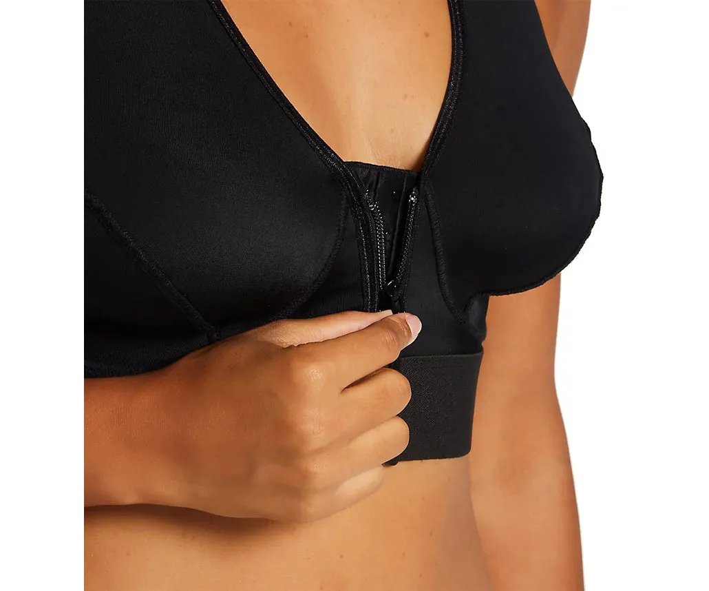 InstantRecoveryMD Compression Bra W/T-Back & Front Zip Hook-N-Eye Front/Shoulders MD227 by InstantFigure INC