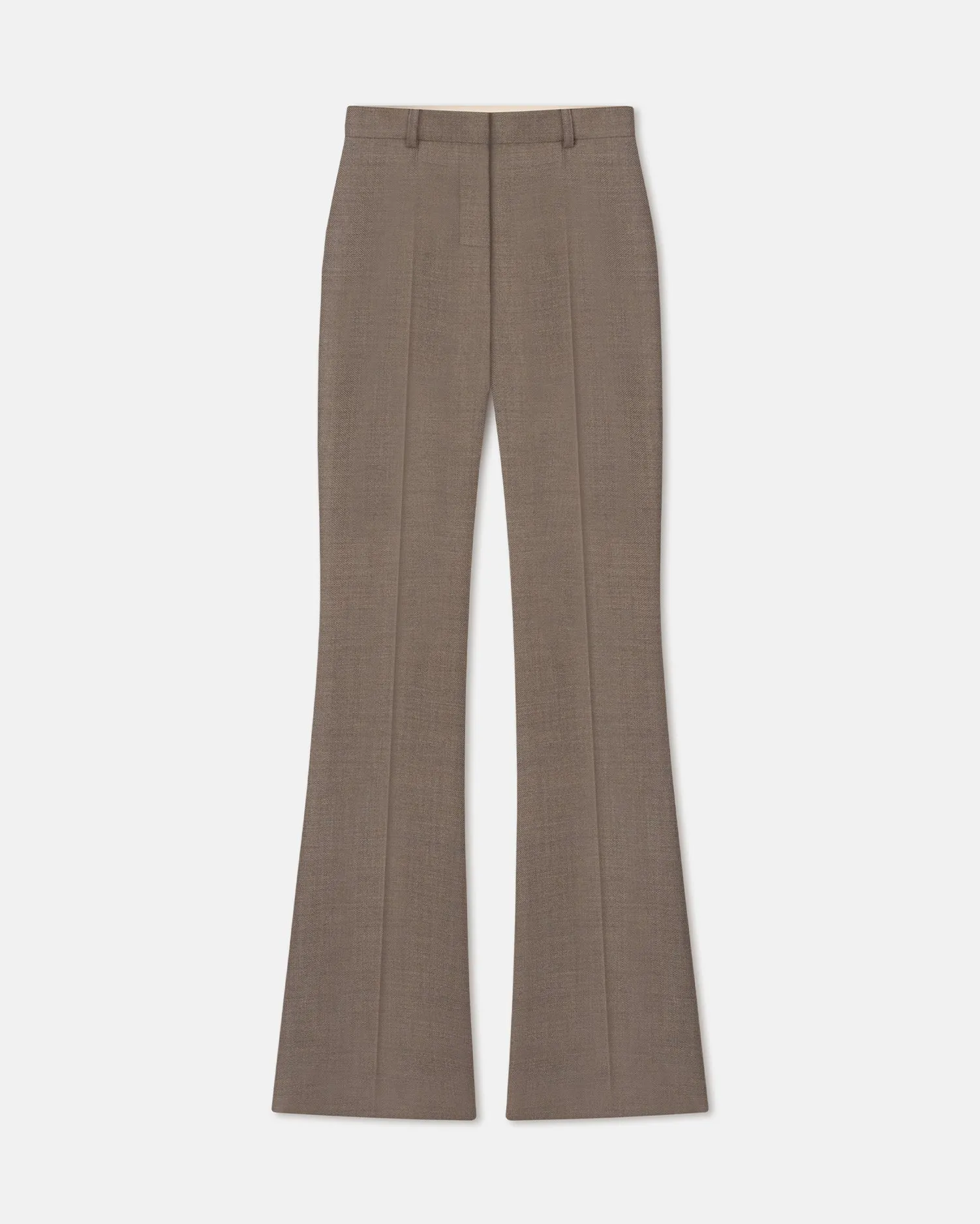Leena - Heritage Wool Pants - Latte