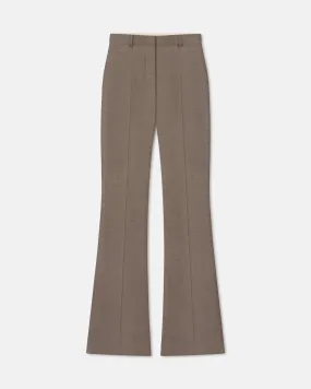 Leena - Heritage Wool Pants - Latte
