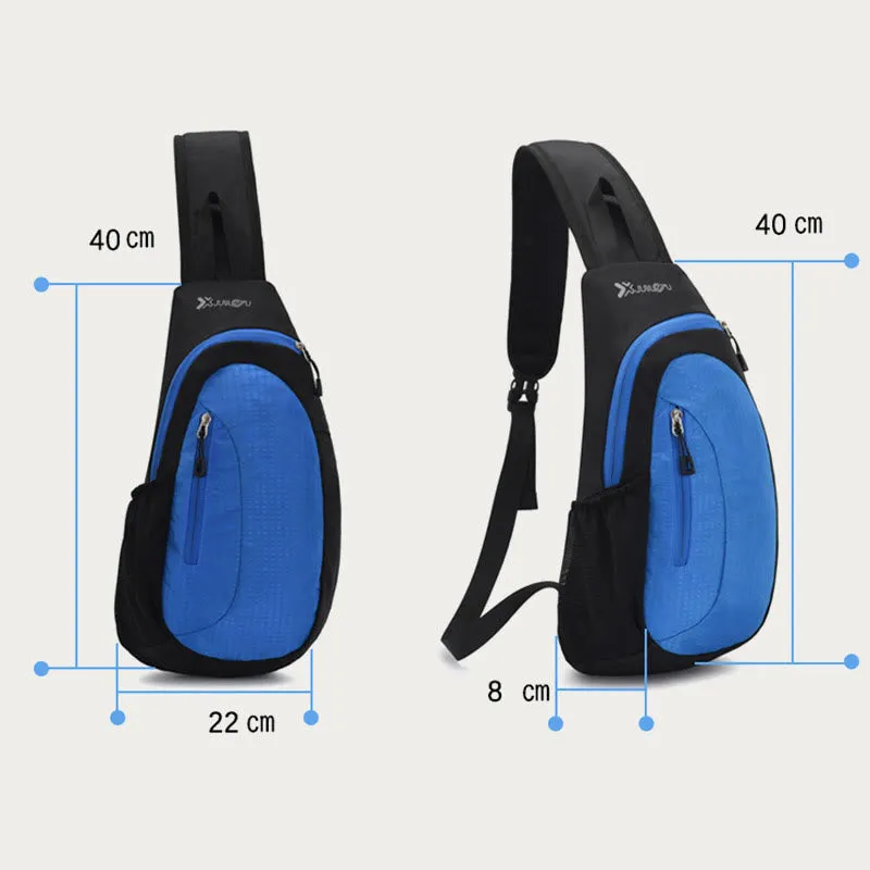 Lightweight Sling Bag Chest Bag Sports Hiking Travel Daypack