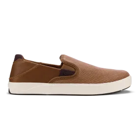 Men's Lae'ahi Kapa Shoe - Tan/Dark Wood