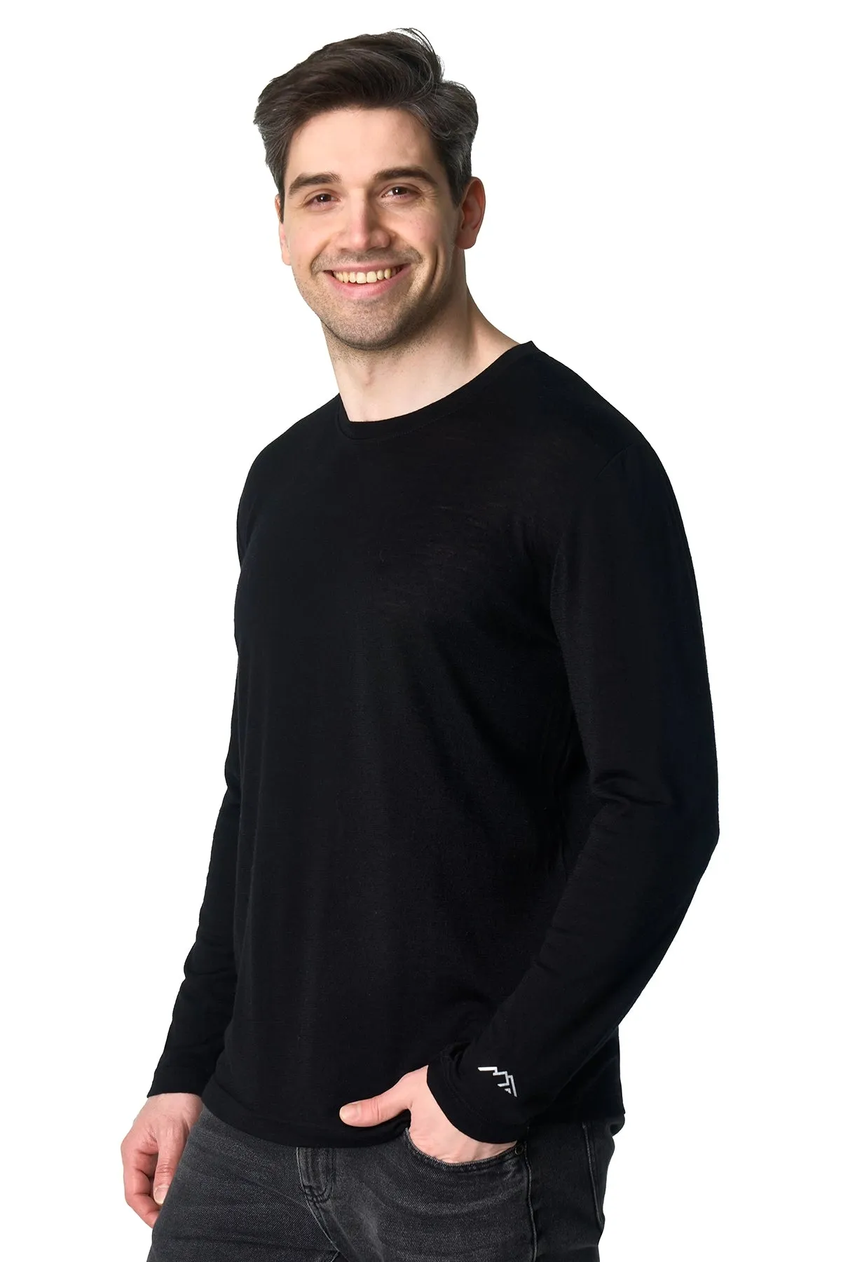 Men's Merino Long Sleeve 190 Black