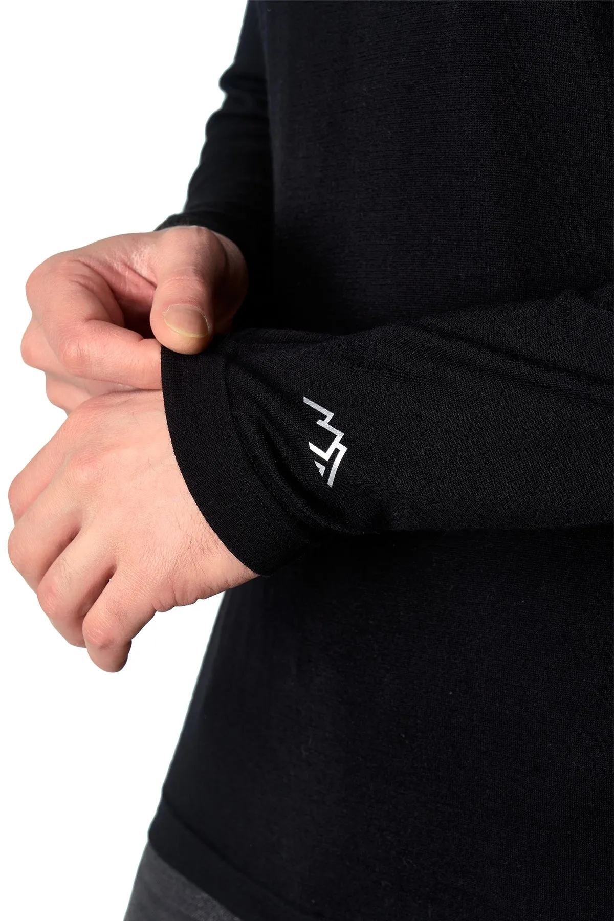 Men's Merino Long Sleeve 190 Black