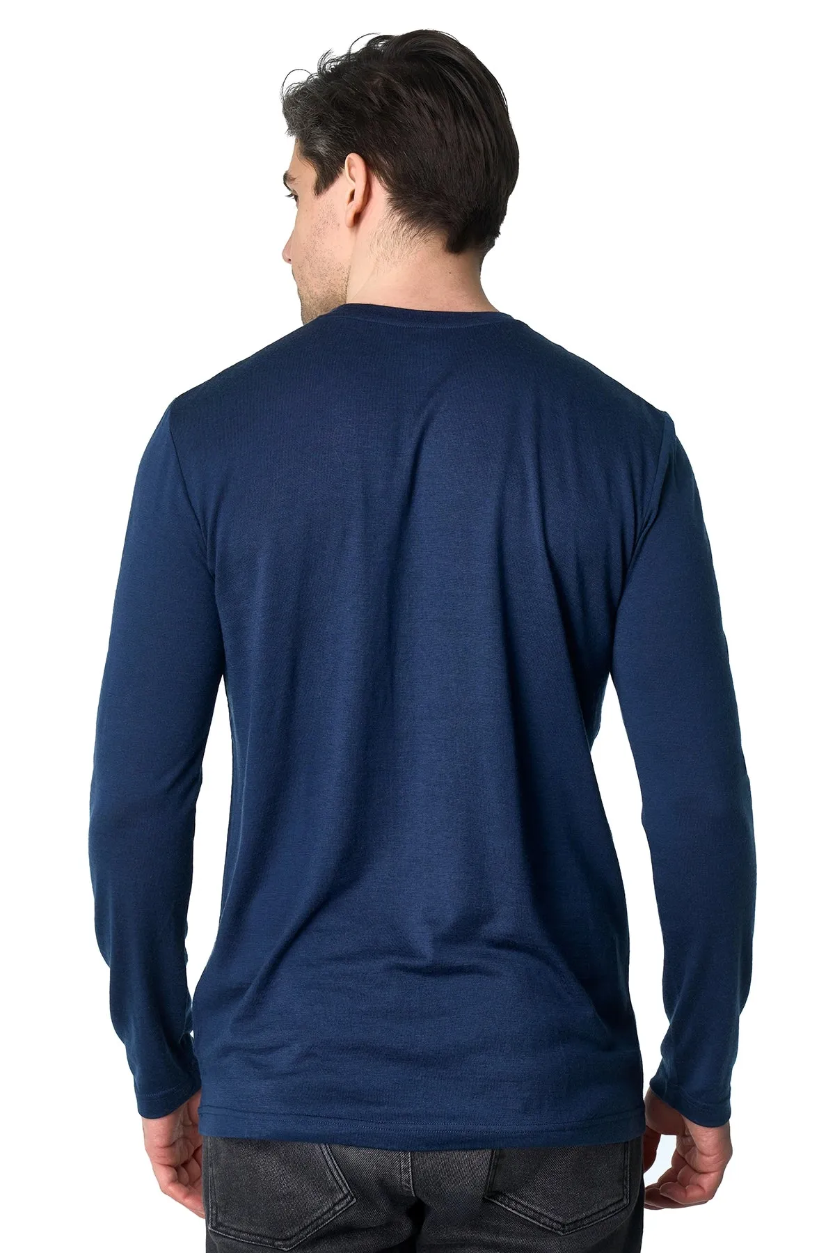Men's Merino Long Sleeve 190 Dark Navy